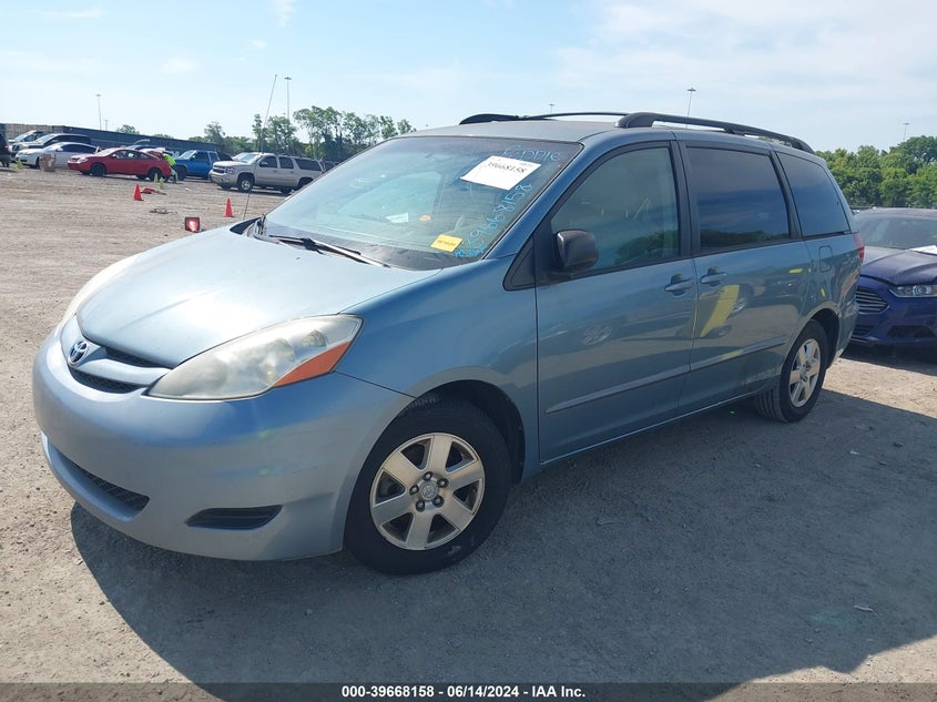 2008 Toyota Sienna Le VIN: 5TDZK23C98S114445 Lot: 39668158