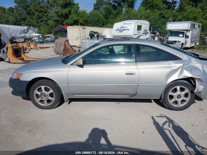 2001 Toyota Camry Solara Sle V6 VIN: 2T1CF22P21C444098 Lot: 39668172