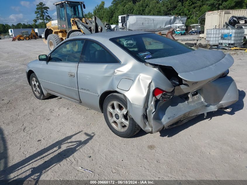 2T1CF22P21C444098 2001 Toyota Camry Solara Sle V6