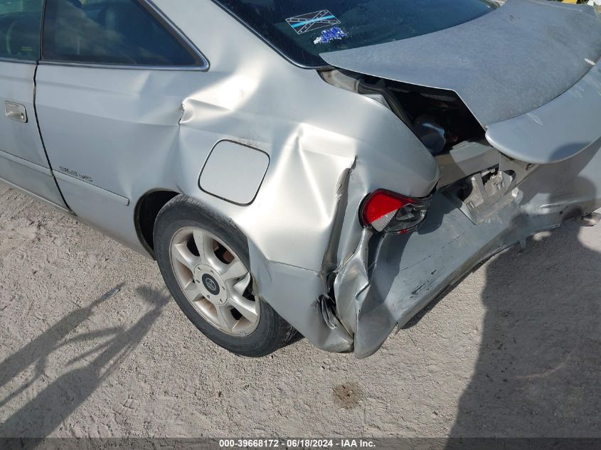 2001 Toyota Camry Solara Sle V6 VIN: 2T1CF22P21C444098 Lot: 39668172