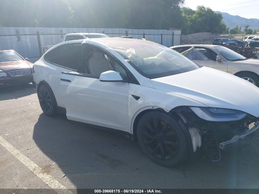 2022 Tesla Model X VIN: 7SAXCAE53NF362626 Lot: 39668175