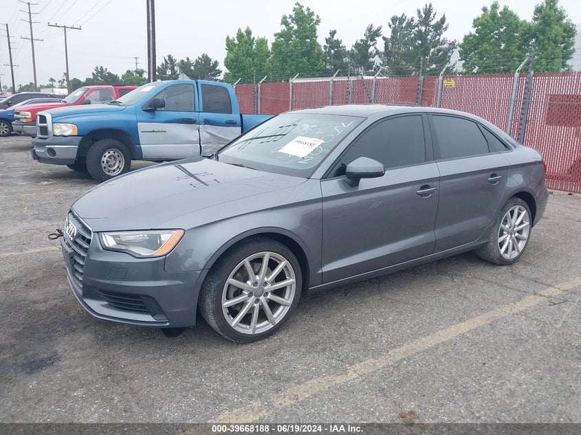 2015 Audi A3 2.0T Premium VIN: WAUBFGFF2F1137047 Lot: 39668188