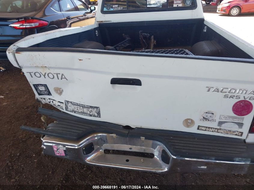 1998 Toyota Tacoma Xtracab VIN: 4TAWN72N6WZ108667 Lot: 39668191