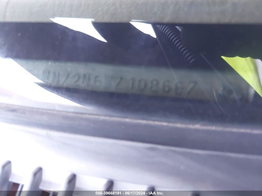 1998 Toyota Tacoma Xtracab VIN: 4TAWN72N6WZ108667 Lot: 39668191