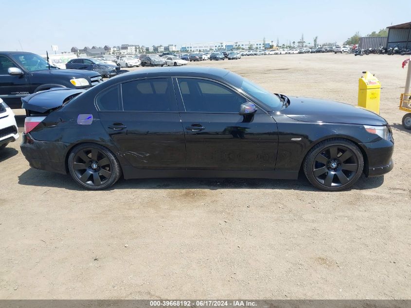 2006 BMW 530I VIN: WBANE73596B996125 Lot: 39668192