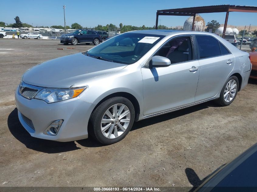 2013 Toyota Camry Xle VIN: 4T4BF1FK6DR329422 Lot: 39668193