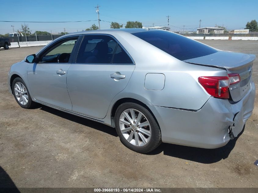 2013 Toyota Camry Xle VIN: 4T4BF1FK6DR329422 Lot: 39668193