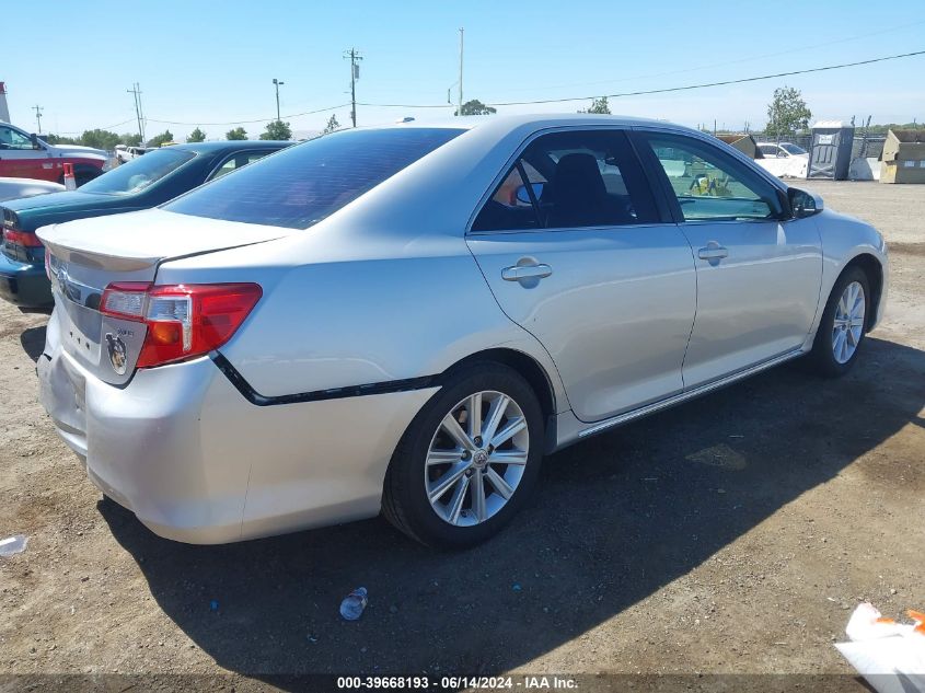 2013 Toyota Camry Xle VIN: 4T4BF1FK6DR329422 Lot: 39668193