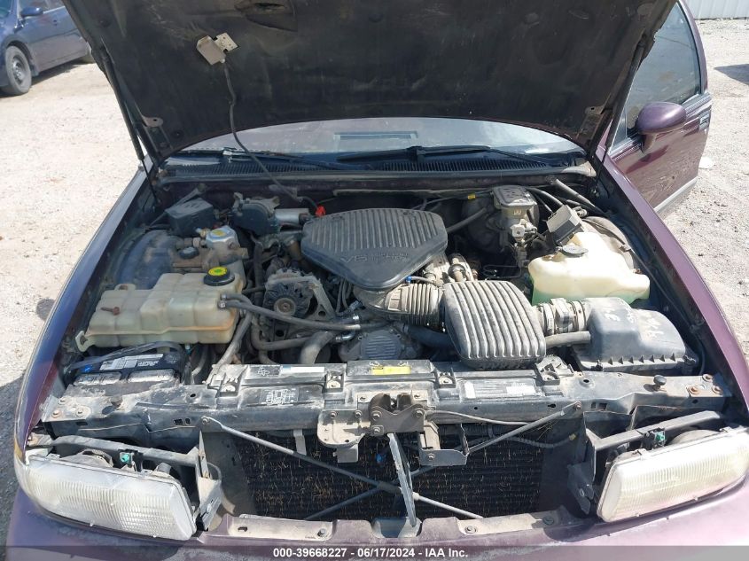 1994 Chevrolet Caprice Classic VIN: 1G1BL52W1RR105923 Lot: 39668227