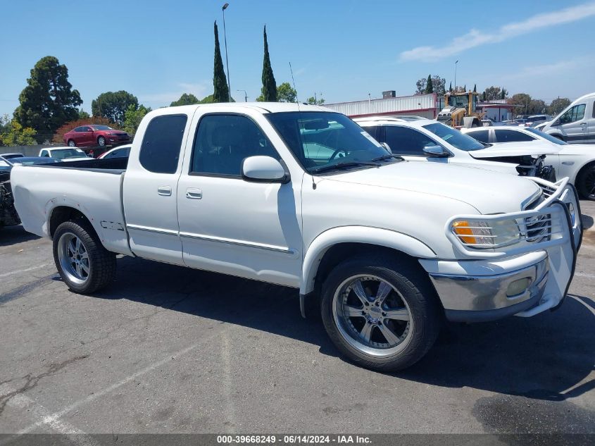 2000 Toyota Tundra Ltd V8 VIN: 5TBRT3814YS016085 Lot: 39668249