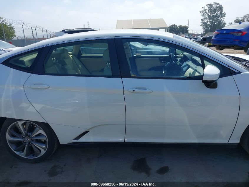 2018 Honda Clarity Touring VIN: JHMZC5F39JC016368 Lot: 39668256