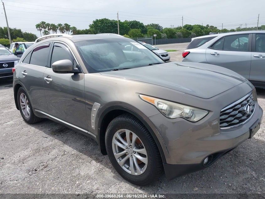 2010 Infiniti Fx35 VIN: JN8AS1MW9AM853188 Lot: 39668264