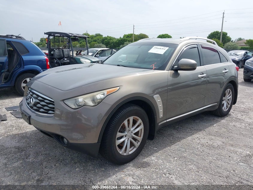 2010 Infiniti Fx35 VIN: JN8AS1MW9AM853188 Lot: 39668264