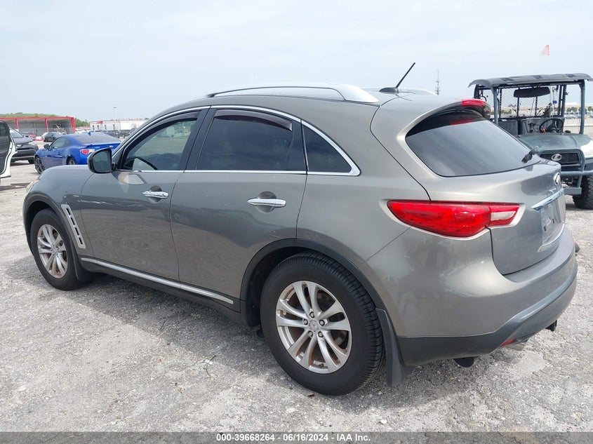 2010 Infiniti Fx35 VIN: JN8AS1MW9AM853188 Lot: 39668264