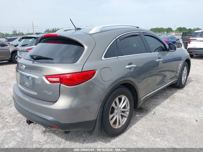 2010 Infiniti Fx35 VIN: JN8AS1MW9AM853188 Lot: 39668264