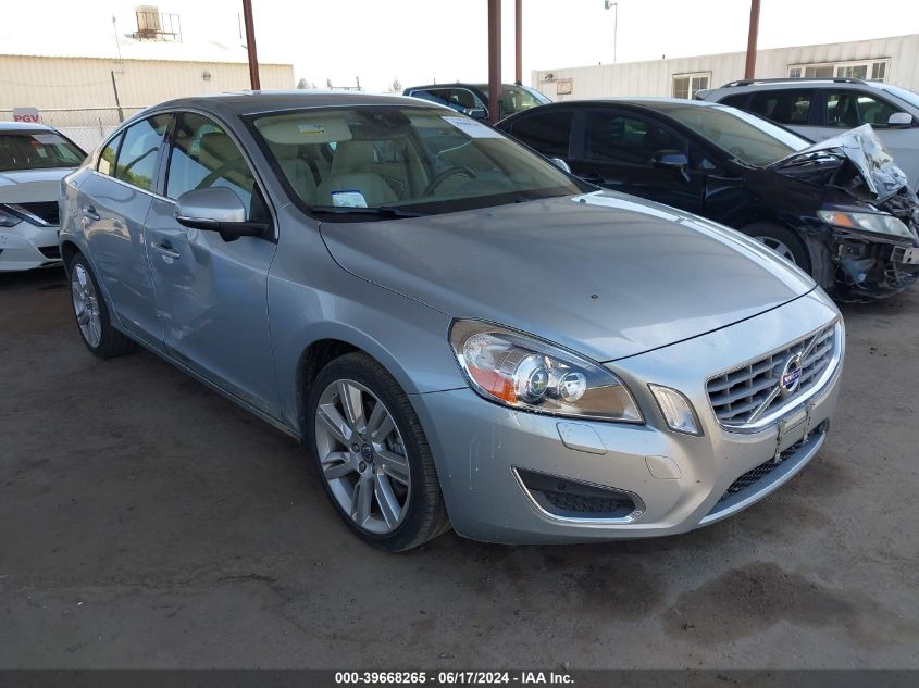 2013 Volvo S60 T5/T5 Platinum/T5 Premier/T5 Premier Plus VIN: YV1612FS5D2221769 Lot: 39668265