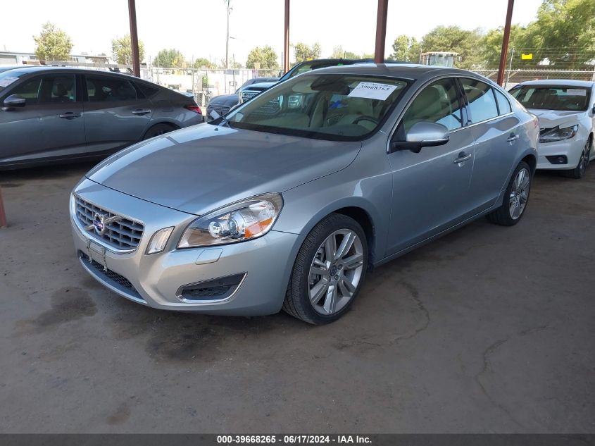 2013 Volvo S60 T5/T5 Platinum/T5 Premier/T5 Premier Plus VIN: YV1612FS5D2221769 Lot: 39668265