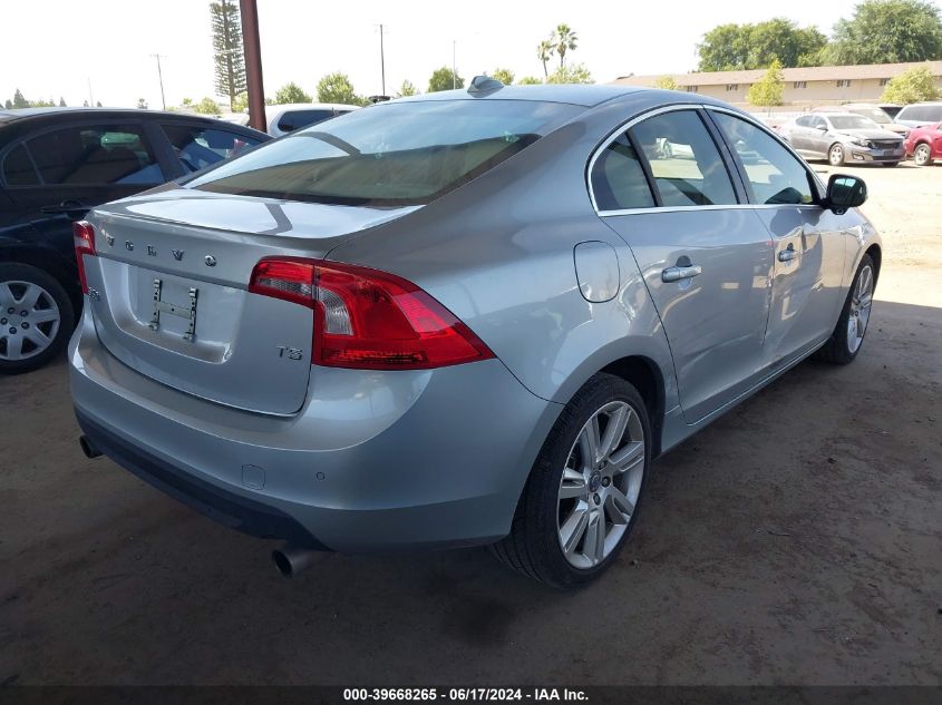 2013 Volvo S60 T5/T5 Platinum/T5 Premier/T5 Premier Plus VIN: YV1612FS5D2221769 Lot: 39668265