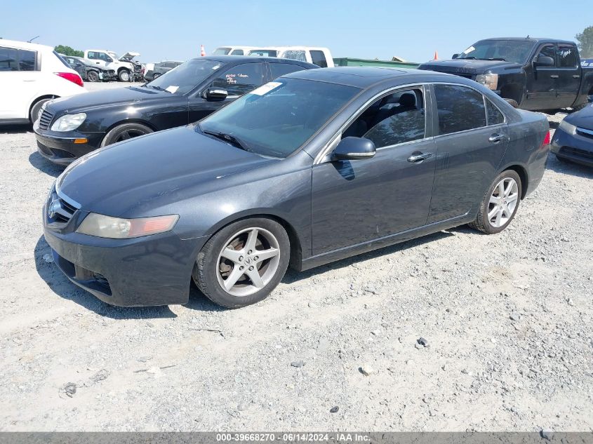 2005 Acura Tsx VIN: JH4CL95895C006455 Lot: 39668270