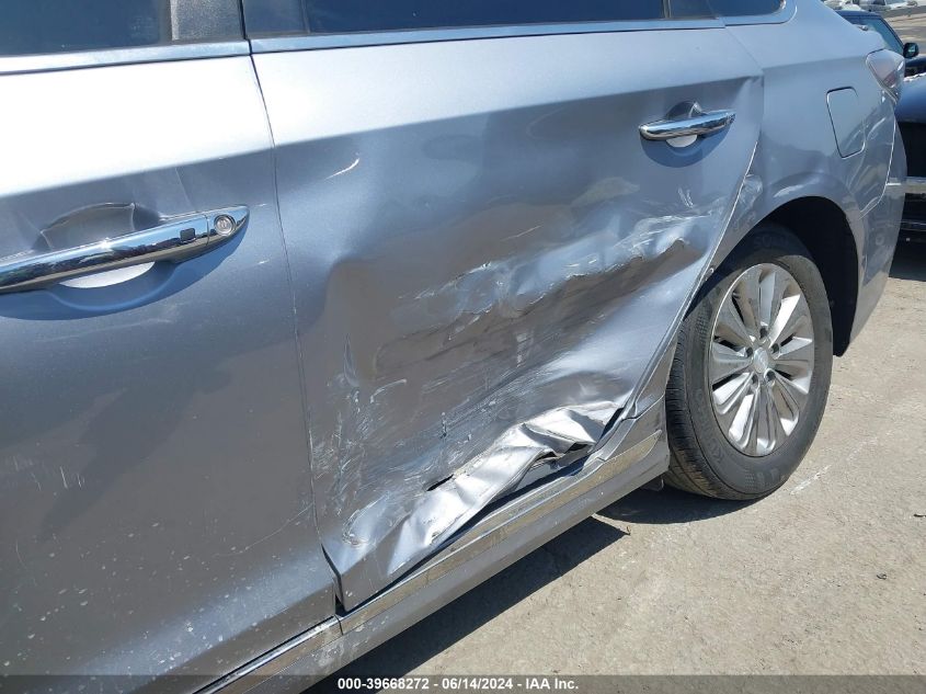 2016 Hyundai Sonata Hybrid Se VIN: KMHE24L16GA040272 Lot: 39668272