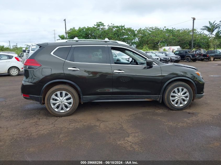 2017 Nissan Rogue S VIN: KNMAT2MT7HP566347 Lot: 39668286