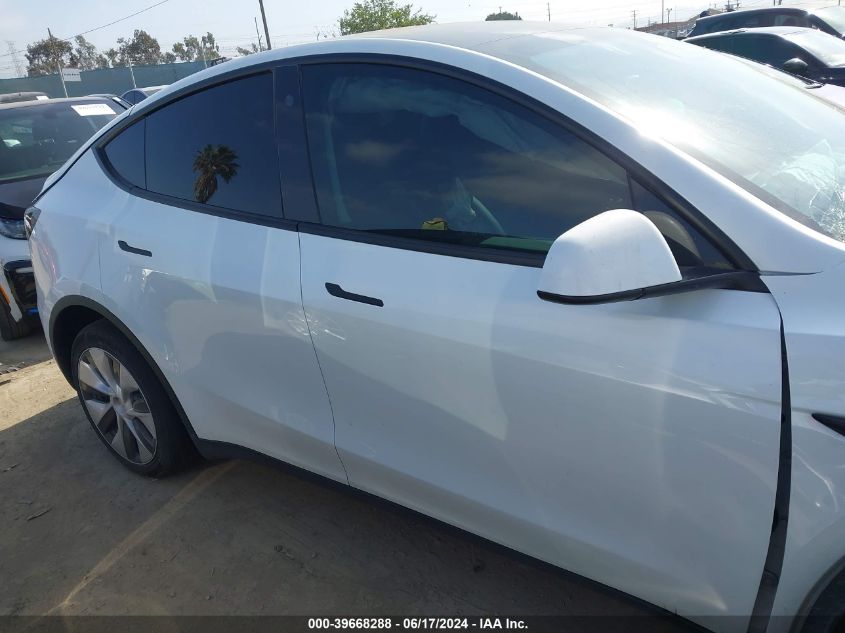 2023 Tesla Model Y Awd/Long Range Dual Motor All-Wheel Drive VIN: 7SAYGDEE3PA067942 Lot: 39668288