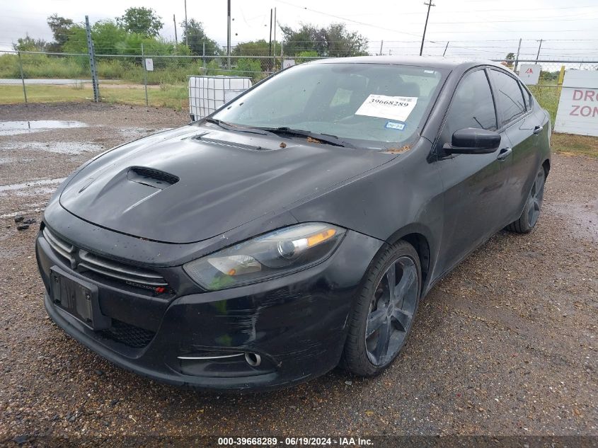 2016 Dodge Dart Gt VIN: 1C3CDFEB7GD585262 Lot: 39668289