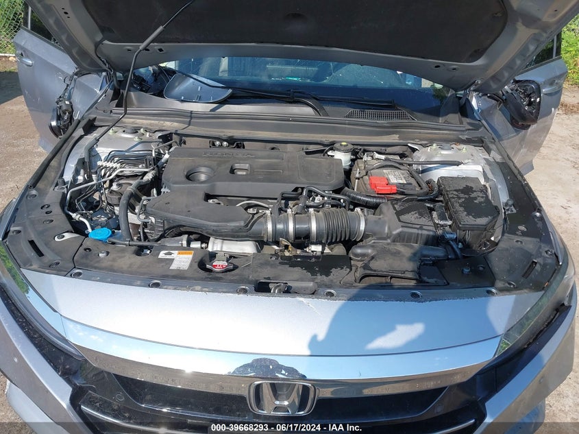 2021 Honda Accord Touring VIN: 1HGCV2F9XMA012822 Lot: 39668293