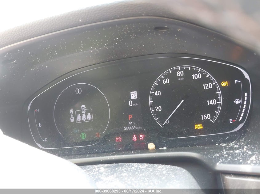 2021 Honda Accord Touring VIN: 1HGCV2F9XMA012822 Lot: 39668293