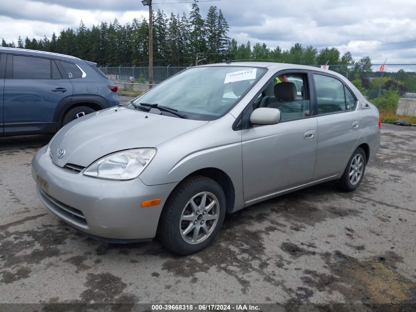 2001 Toyota Prius VIN: JT2BK12U310011884 Lot: 39668318