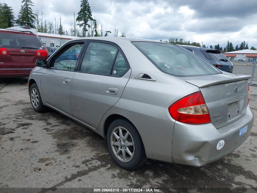 2001 Toyota Prius VIN: JT2BK12U310011884 Lot: 39668318