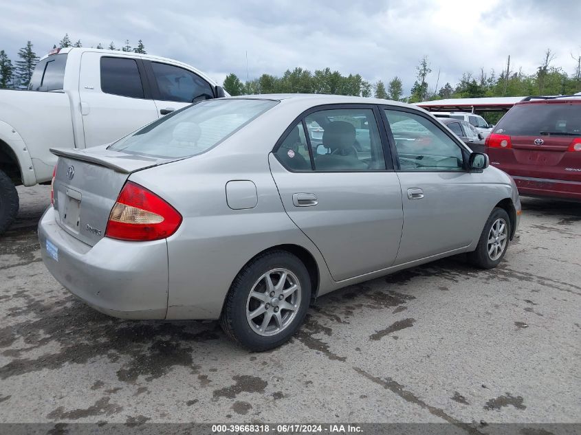 2001 Toyota Prius VIN: JT2BK12U310011884 Lot: 39668318