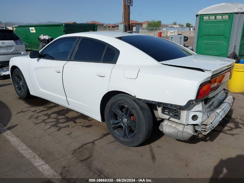 2012 Dodge Charger Sxt VIN: 2C3CDXHG4CH304870 Lot: 39668335