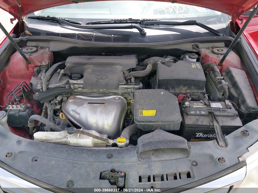 2012 Toyota Camry Le VIN: 4T4BF1FKXCR220850 Lot: 39668337