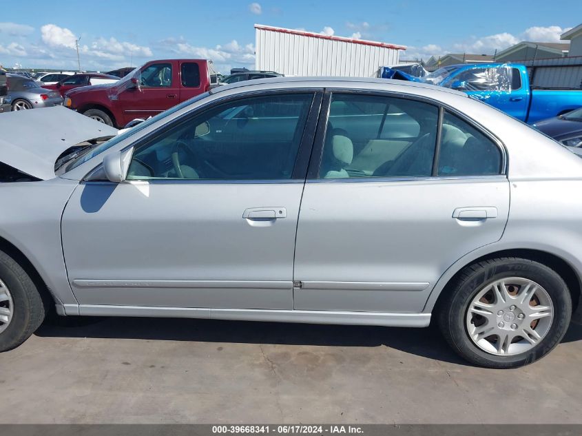 2003 Mitsubishi Galant Es/Ls VIN: 4A3AA46G73E151337 Lot: 39668341