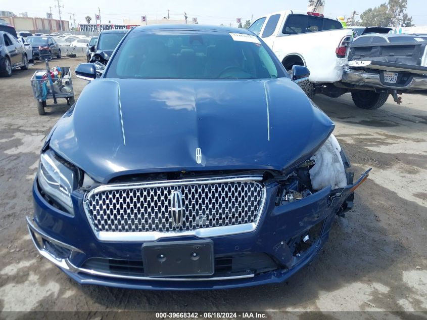 2020 Lincoln Mkz Hybrid Reserve VIN: 3LN6L5LU9LR622853 Lot: 39668342