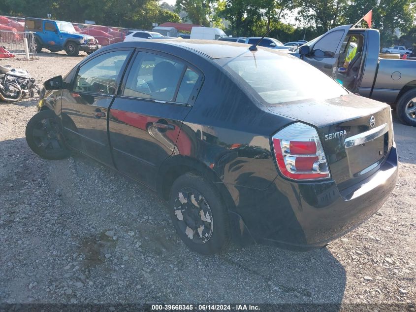 3N1AB6AP2AL615444 | 2010 NISSAN SENTRA