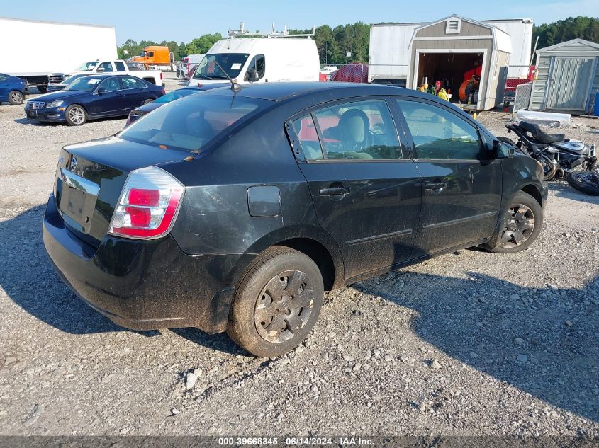 3N1AB6AP2AL615444 | 2010 NISSAN SENTRA