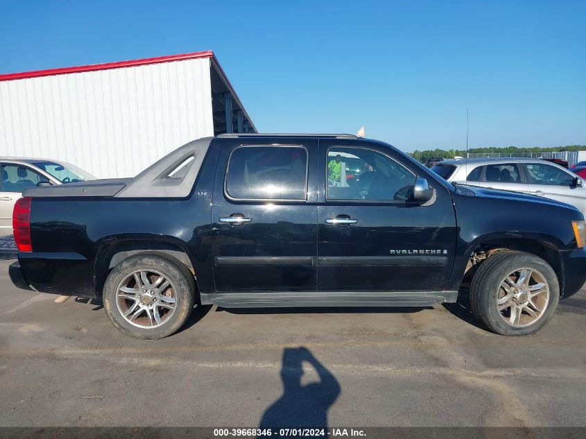 2008 Chevrolet Avalanche 1500 Ltz VIN: 3GNEC12078G119369 Lot: 39668346