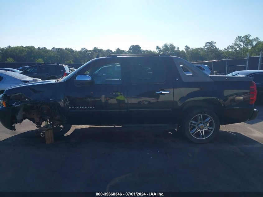 2008 Chevrolet Avalanche 1500 Ltz VIN: 3GNEC12078G119369 Lot: 39668346