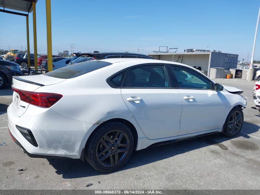 2021 Kia Forte Gt-Line VIN: 3KPF34AD4ME327752 Lot: 39668370