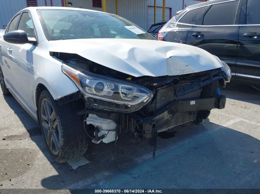 2021 Kia Forte Gt-Line VIN: 3KPF34AD4ME327752 Lot: 39668370