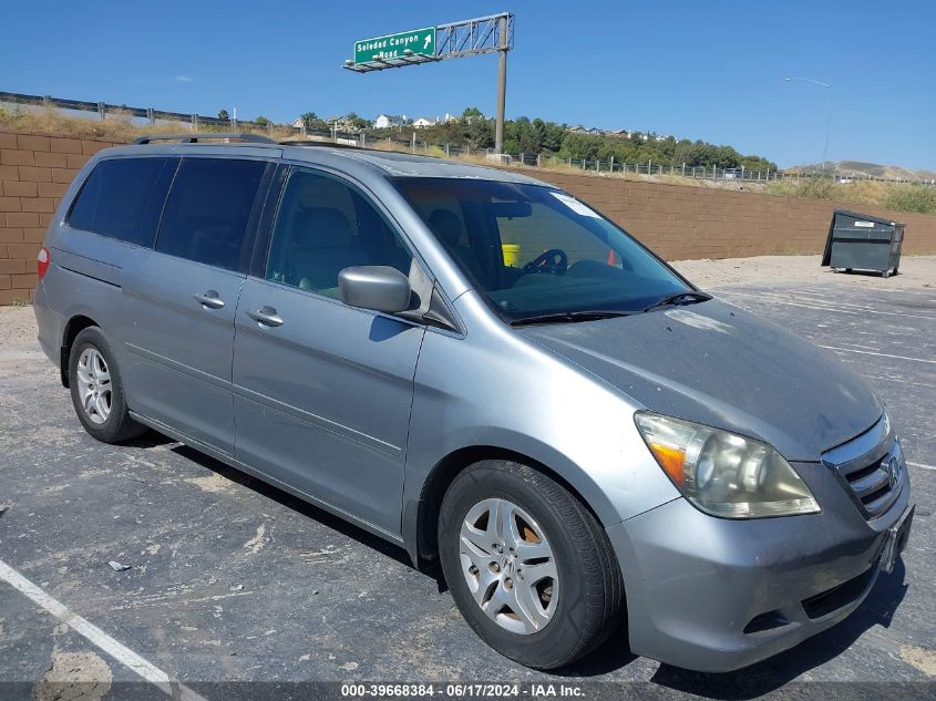 2007 Honda Odyssey Ex-L VIN: 5FNRL38787B069855 Lot: 39668384