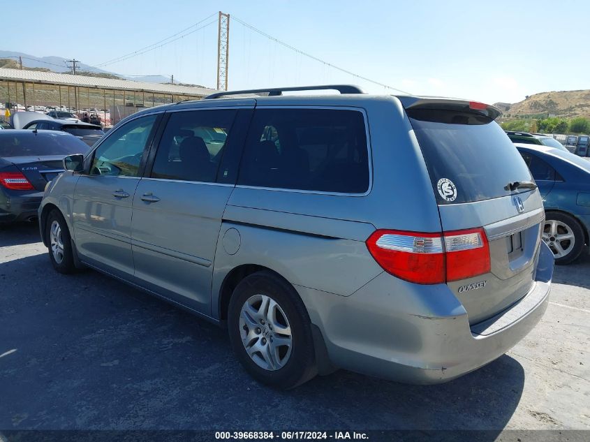 2007 Honda Odyssey Ex-L VIN: 5FNRL38787B069855 Lot: 39668384