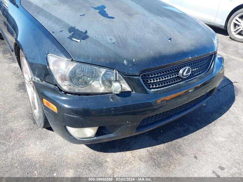 2002 Lexus Is 300 VIN: JTHBD192120054691 Lot: 39668389