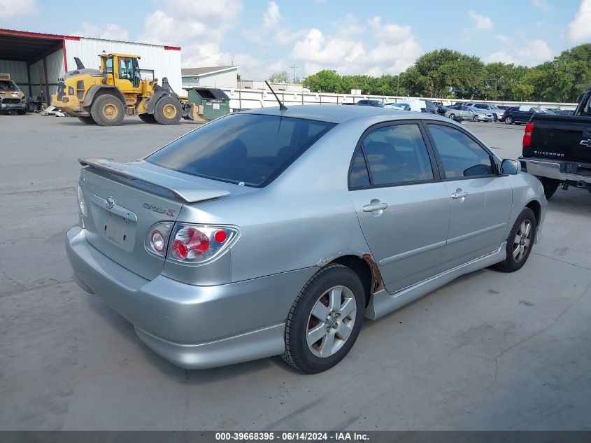 2003 Toyota Corolla S VIN: 2T1BR38E93C100656 Lot: 39668395