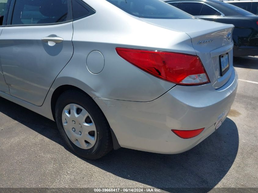 2015 Hyundai Accent Gls VIN: KMHCT4AE4FU902718 Lot: 39668417