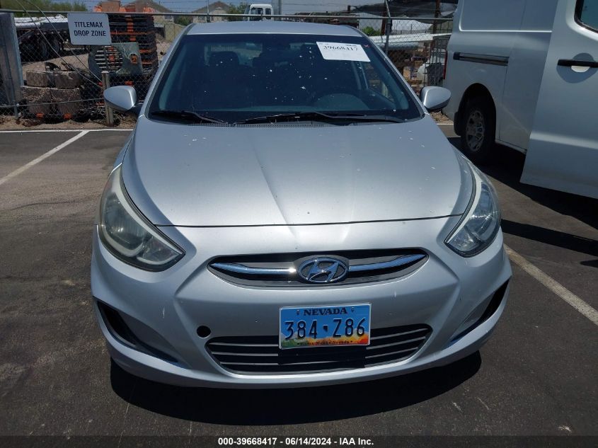 2015 Hyundai Accent Gls VIN: KMHCT4AE4FU902718 Lot: 39668417