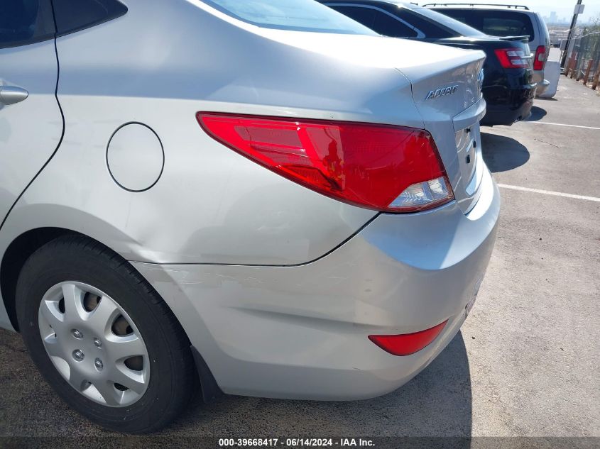 2015 Hyundai Accent Gls VIN: KMHCT4AE4FU902718 Lot: 39668417