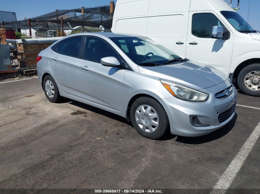 2015 Hyundai Accent Gls VIN: KMHCT4AE4FU902718 Lot: 39668417